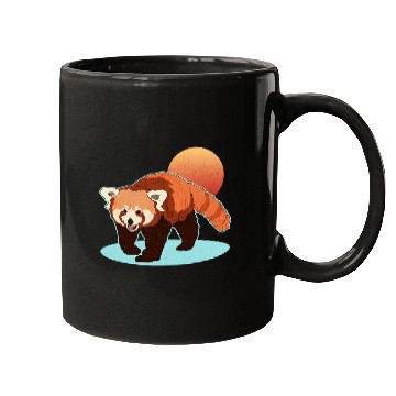 Discover Red Pandas Lover Red Panda Mugs