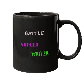 Discover BATTLE STREET WRITER Mugs
