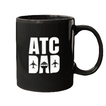Discover Great ATC Dad Outfit Air Traffic Controller Mugs