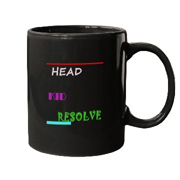Discover HEAD KID RESOLVE Mugs