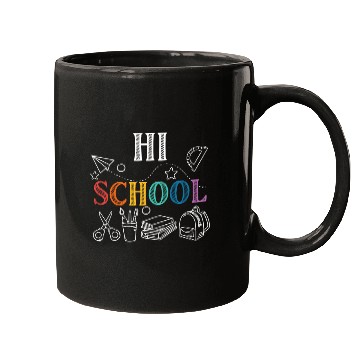 Discover Hi School Back To School Squad Teacher Student Mugs