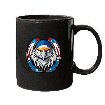Discover American Eagle Printed Mugs