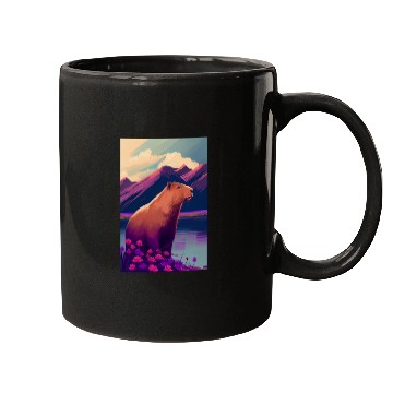 Discover Capybara Nature Capibara Mugs