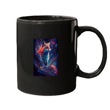 Discover Fox Galaxy Nature Mugs