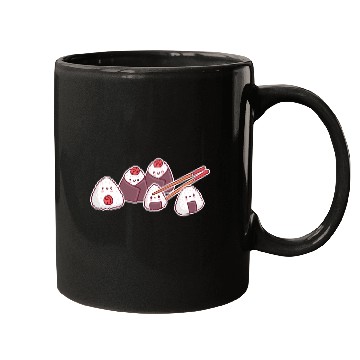 Discover Onigiri japanese rice balls. Mugs
