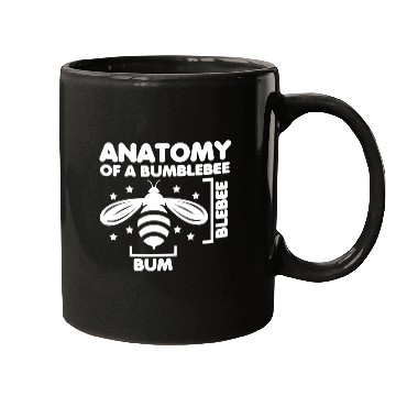 Discover Anatomy of a Bumblebee Bee Lover Gift Mugs