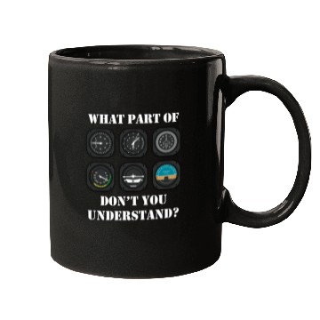 Discover Funny Pilot - Aviation Airline Pilot Instruments Mugs