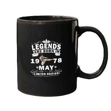 Discover Karate Fighter Fighter Birthday May 1978 MMA Mugs