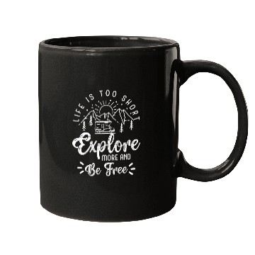 Discover Vacation Travel Summer Mountains Mugs