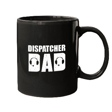 Discover Dispatcher Dad Mugs