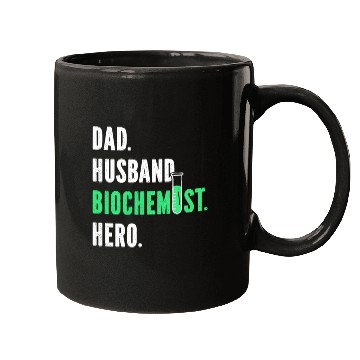 Discover Biochemist Biochemistry Funny Science Teacher Dad Mugs
