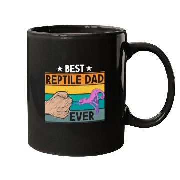 Discover Reptile Dad Ever Lizard Father Daddy Animal Lover Mugs