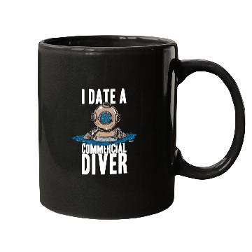 Discover Diving Diver Dating Commercial Diving Mugs