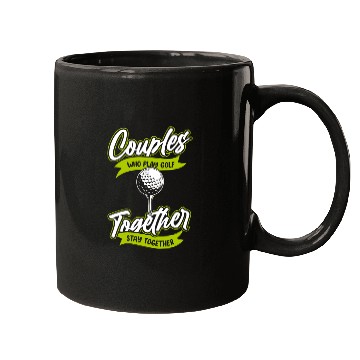 Discover Golf Couple Mugs