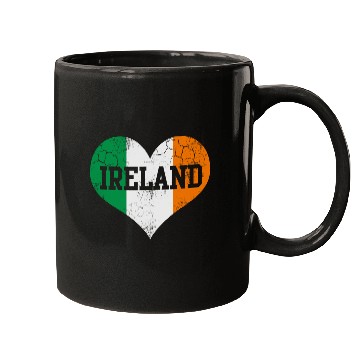 Discover Ireland Flag Heart Irish St Patrick s Day Mugs