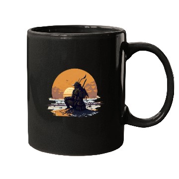 Discover Samurai Sunrise Mugs