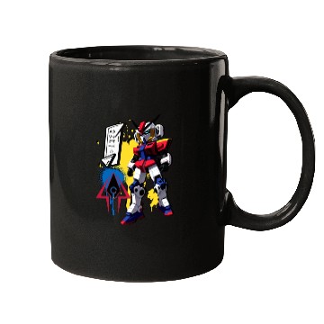 Discover Chibi Mecha: A Cute Cyberpunk Design 10 Mugs