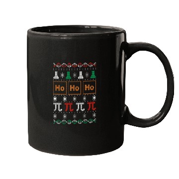 Discover Chemistry Laboratory Science Ugly Christmas Mugs