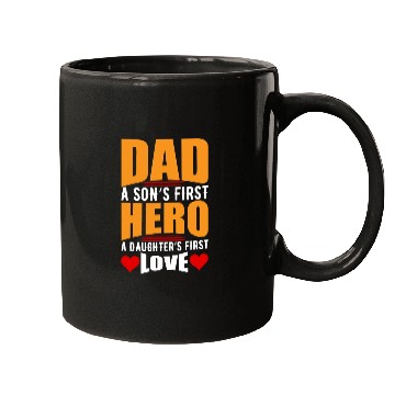 Discover Dad Son And Daughter Mugs