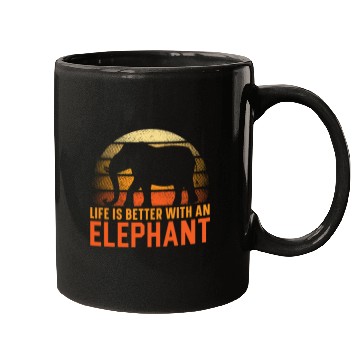 Discover Elephant Lover Wildlife Animal Zoo Zookeeper Mugs