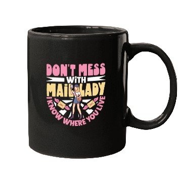 Discover Postal Worker Mail Lady Mail Carrier Postal Mugs
