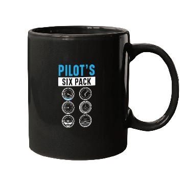 Discover Airplane Plane Pilot Aviator Sky Flight Instructor Mugs