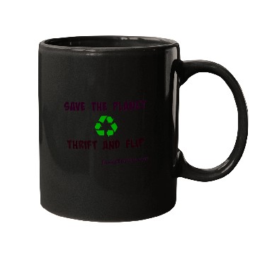 Discover Save The Planet Thrift And Flip Light Colors Mugs