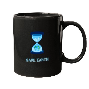 Discover Vintage Save Planet Save Earth Distress gift Mugs