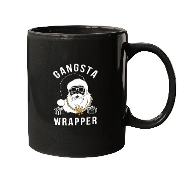Discover Gangsta Wrapper Gangster Santa Mugs
