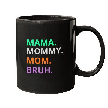 Discover vintage international women's day mama,mommy;bruh Mugs