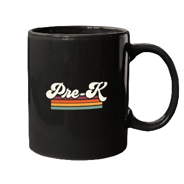 Discover Retro Pre K Teacher Back To School Mugs