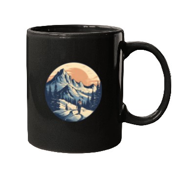Discover Mountain Adventure Mugs