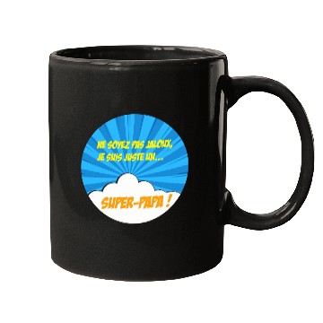 Discover Super-dad super-hero Best dad Father's day Comics Mugs