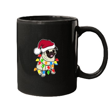 Discover Pug Santa Pug Mugs