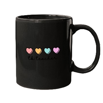 Discover Transitional Kindergarten Teacher Cute Hearts Tk T Mugs