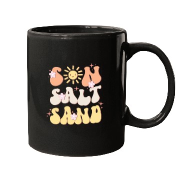 Discover Sun Salt Sand, Summer Season Mugs