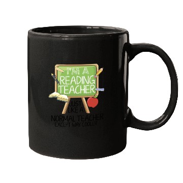 Discover Reading Teacher Mugs