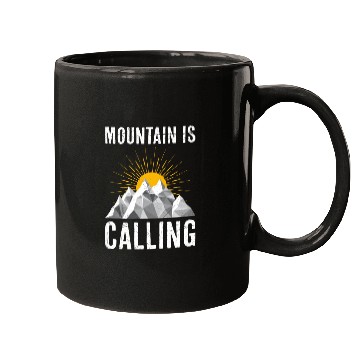 Discover Mountain is Calling Mountain lover Climber Mugs
