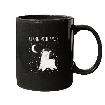 Discover Llama Need Space Funny Llama Lover Animal Joke Mugs
