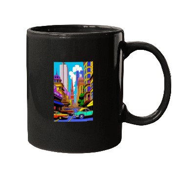 Discover "Maximalist Chaos: chaotic stunning San Francisco Mugs