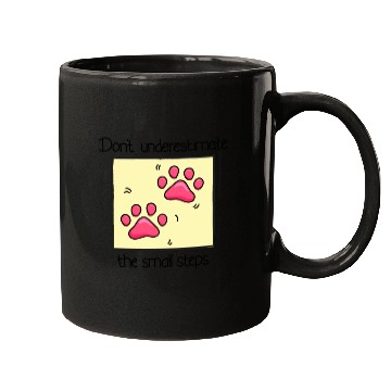 Discover Dont Underestimate the Small Steps Cat Lover Mugs