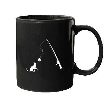 Discover Cate Lover Fishing Funny St Patricks Day Mugs