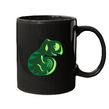 Discover chameleon lizard bunny sweet Mugs
