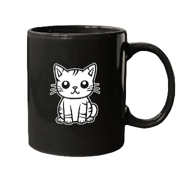 Discover Cat Kitten Feline Meow Mugs