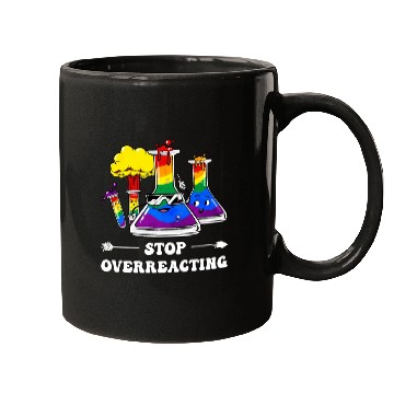 Discover Gay Pride Rainbow Flag Science Teacher Mugs