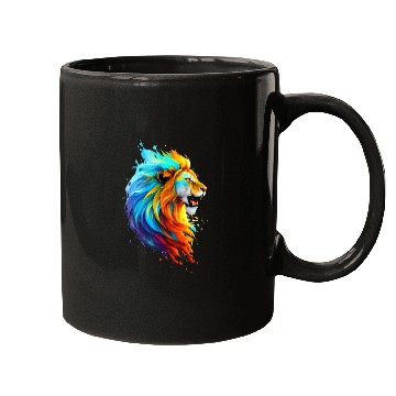 Discover Pride Lion 1 Mugs