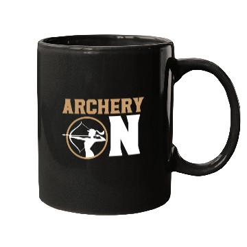 Discover Archery On Bow Hunter Archer Target Arrow Bowman Mugs