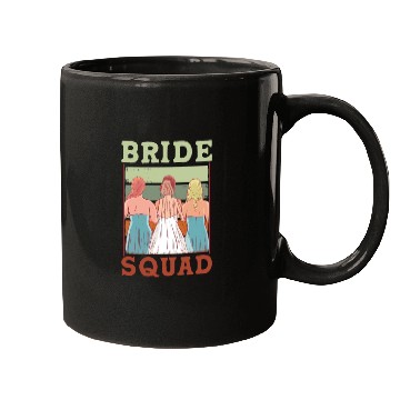 Discover Bride Squad Bachelorette Party Wedding Cute Mugs