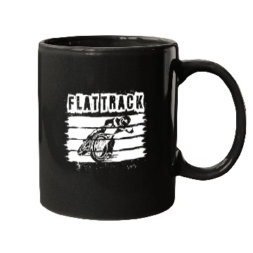 Discover Flat Track Motorcycle Dirt Track Speedway Mugs