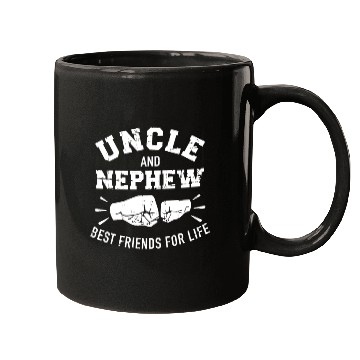 Discover Uncle and Nephew Friends for Life Mugs